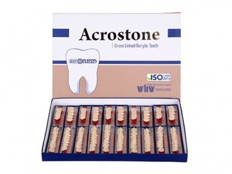 ACROSTONE Cross Linked Acrylic Teeth | DentaQ - Dental Products | DentaQ