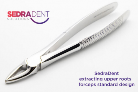 Extracting upper roots forceps standard design | DentaQ - Dental ...